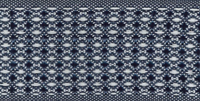 Floating Diamond (White/Midnight Blue)