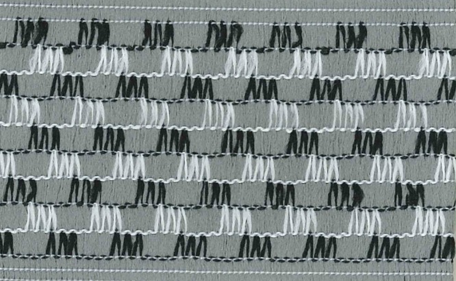 Dark Grey / Black / White